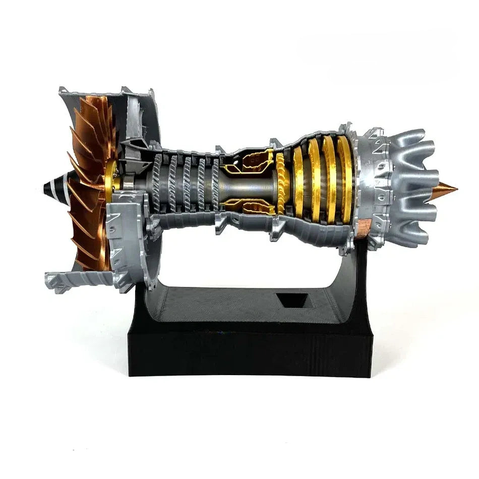Electric Jet Engine Model β Realistic Turbine Simulation | DIY STEM Kit TR990