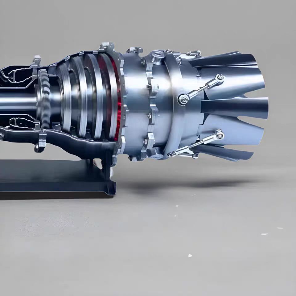 Electric Jet Engine Model β Realistic Turbine Simulation | DIY STEM Kit