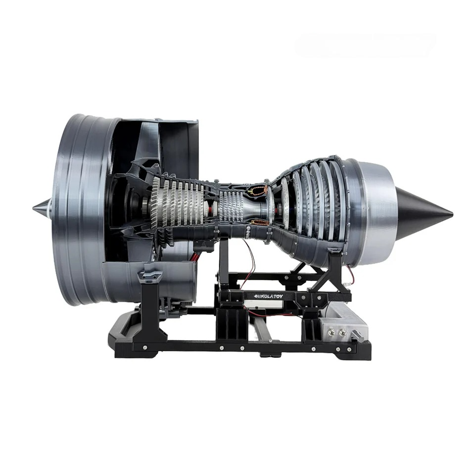 Electric Jet Engine Model β Realistic Turbine Simulation | DIY STEM Kit