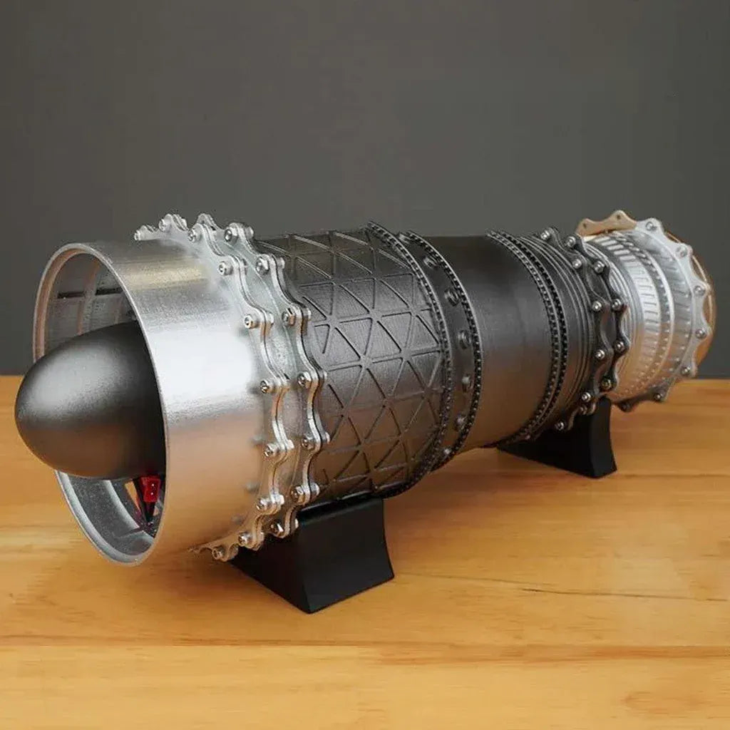 Electric Jet Engine Model – Realistic Turbine Simulation | DIY STEM Kit   j20
