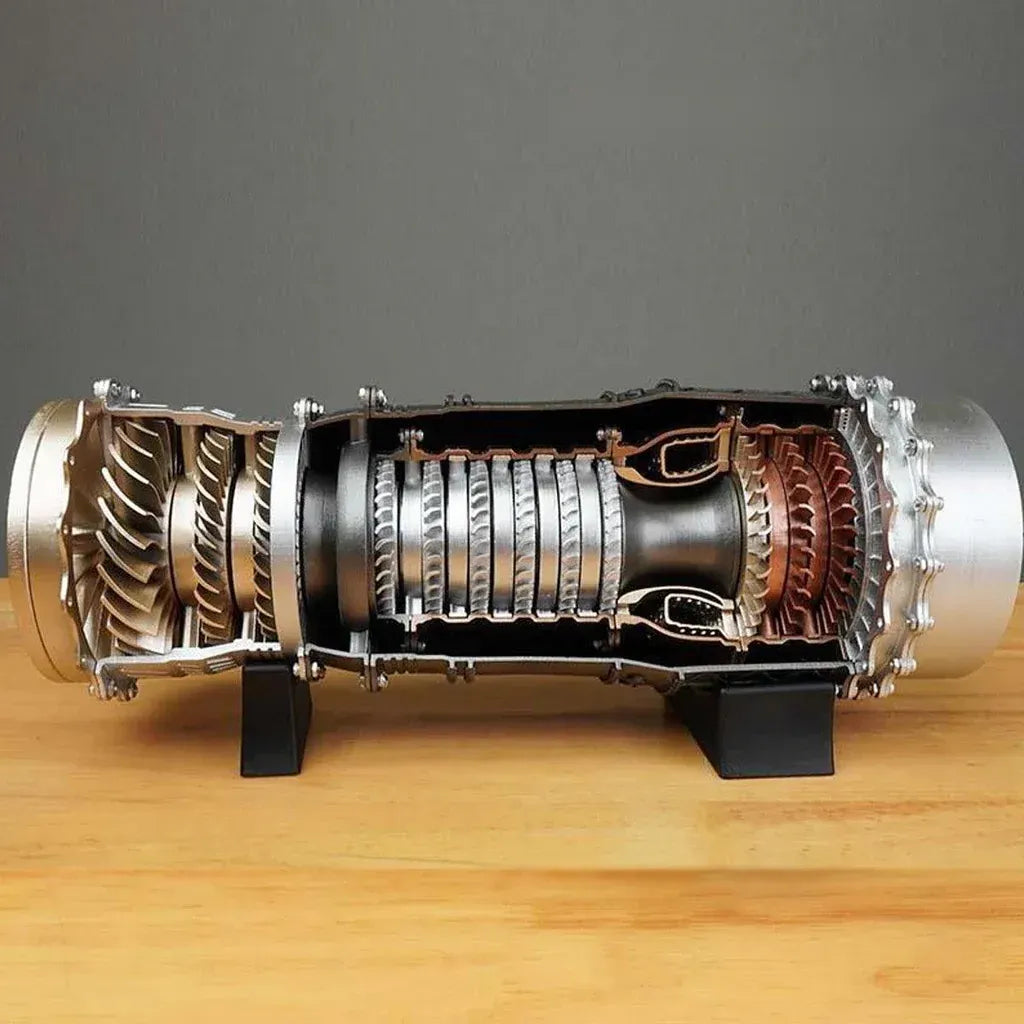 Electric Jet Engine Model – Realistic Turbine Simulation | DIY STEM Kit   j20