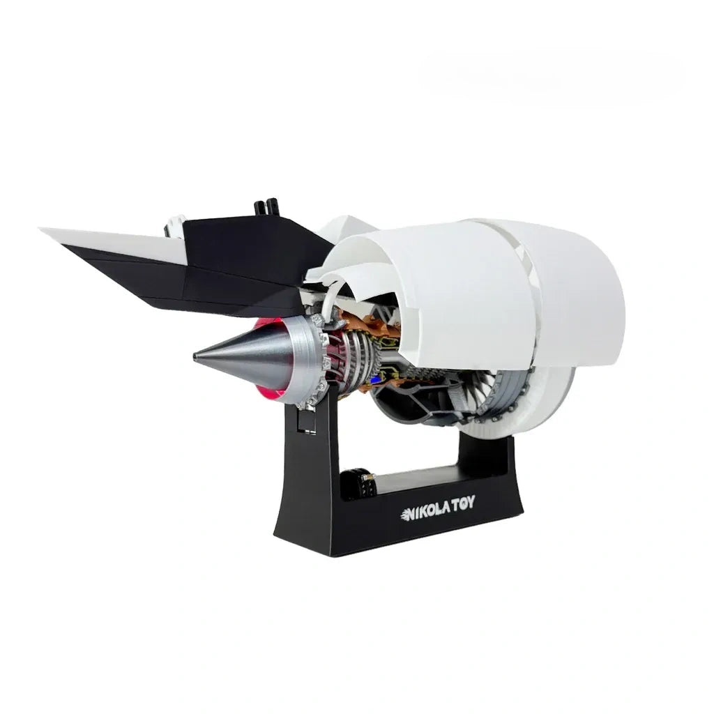 Electric Jet Engine Model – Realistic Turbine Simulation | DIY STEM Kit tr900