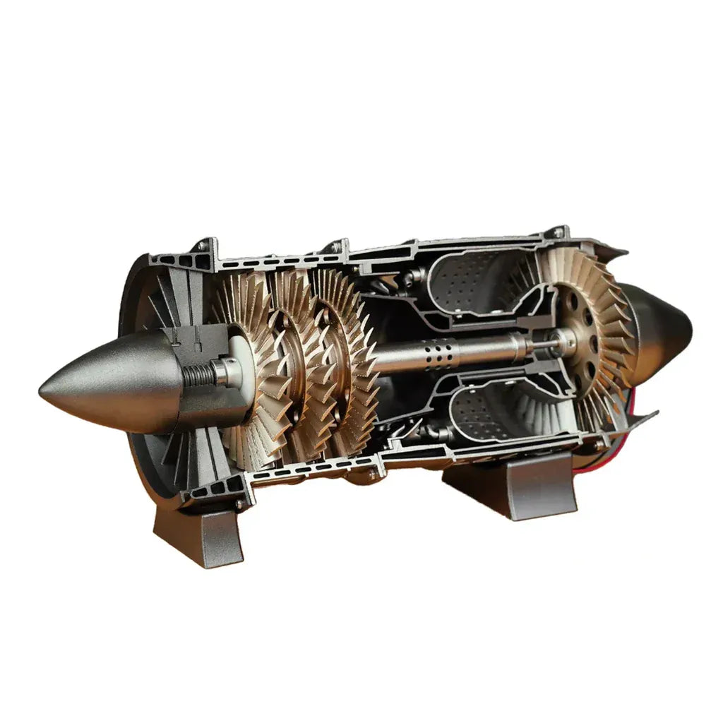 Electric Jet Engine Model – Realistic Turbine Simulation | DIY STEM Kit