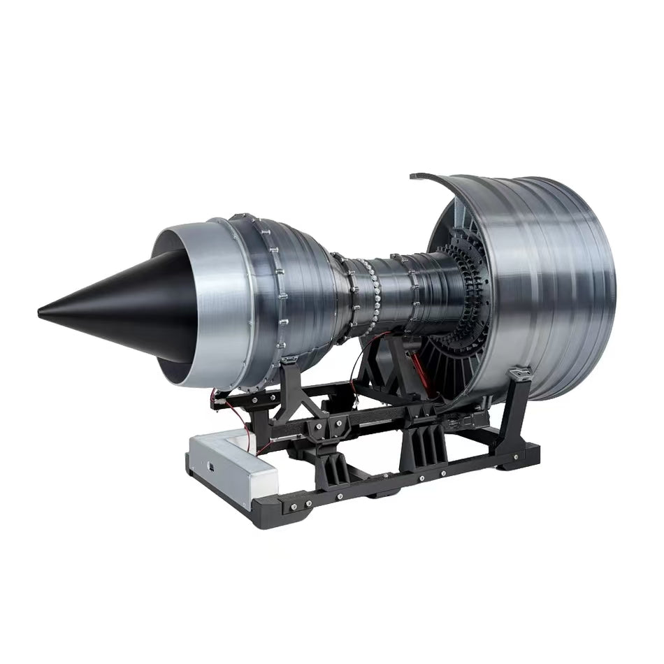 Electric Jet Engine Model – Realistic Turbine Simulation | DIY STEM Kit
