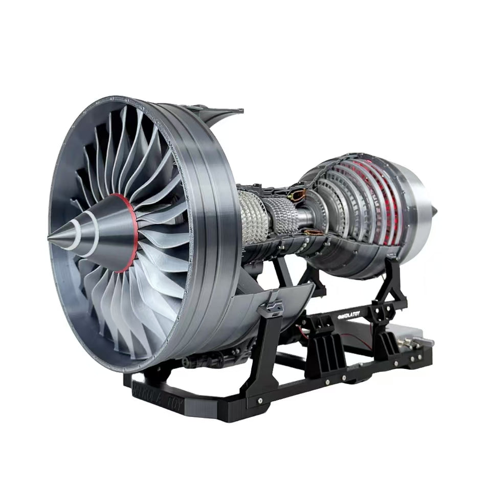 Electric Jet Engine Model – Realistic Turbine Simulation | DIY STEM Kit