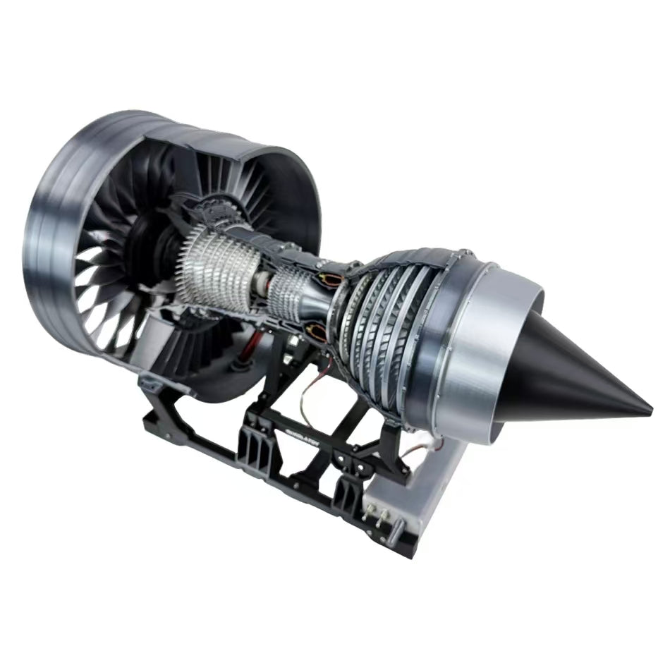 Electric Jet Engine Model – Realistic Turbine Simulation | DIY STEM Kit