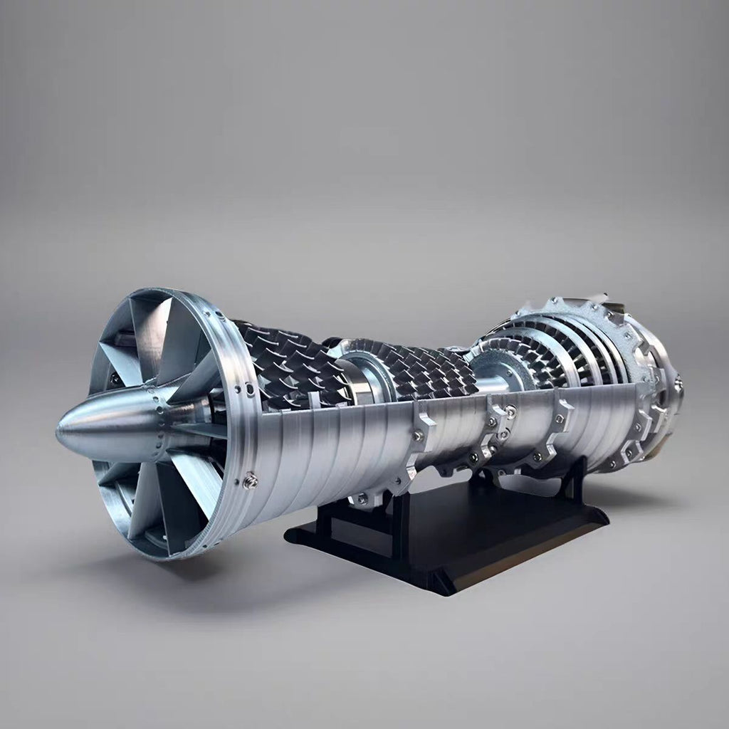 Electric Jet Engine Model – Realistic Turbine Simulation | DIY STEM Kit
