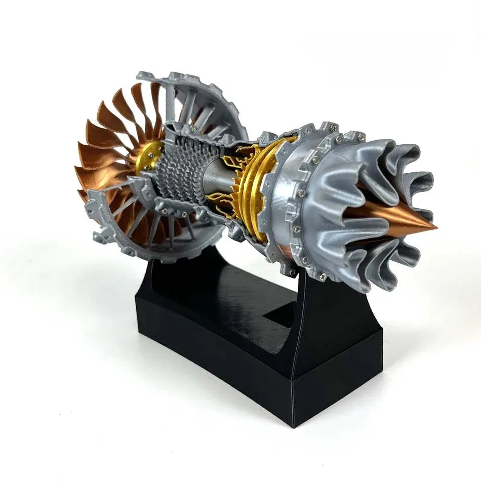 Electric Jet Engine Model – Realistic Turbine Simulation | DIY STEM Kit TR990