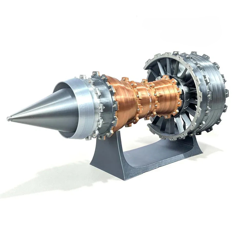 Electric Jet Engine Model – Realistic Turbine Simulation | DIY STEM Kit tr990