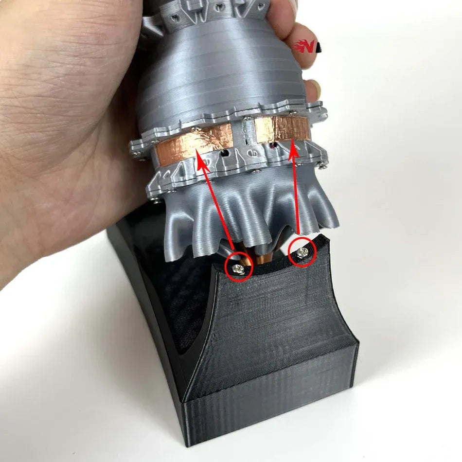 Electric Jet Engine Model – Realistic Turbine Simulation | DIY STEM Kit TR990