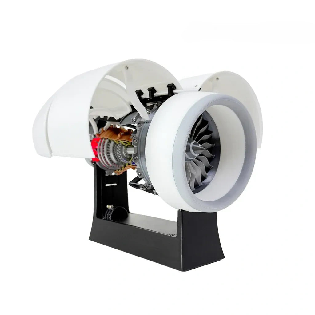 Electric Jet Engine Model – Realistic Turbine Simulation | DIY STEM Kit tr900