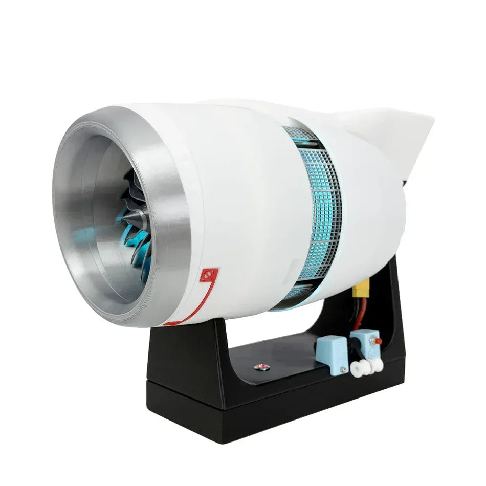 Electric Jet Engine Model – Realistic Turbine Simulation | DIY STEM Kit