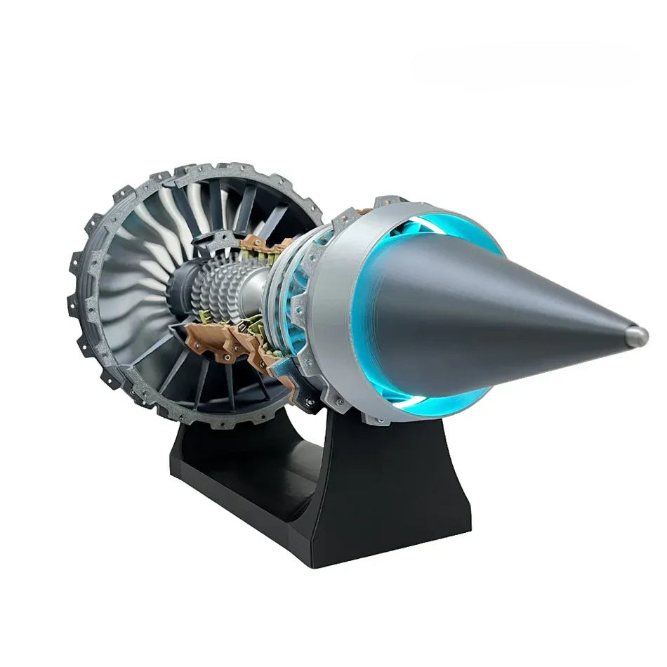 Electric Jet Engine Model – Realistic Turbine Simulation | DIY STEM Kit tr990