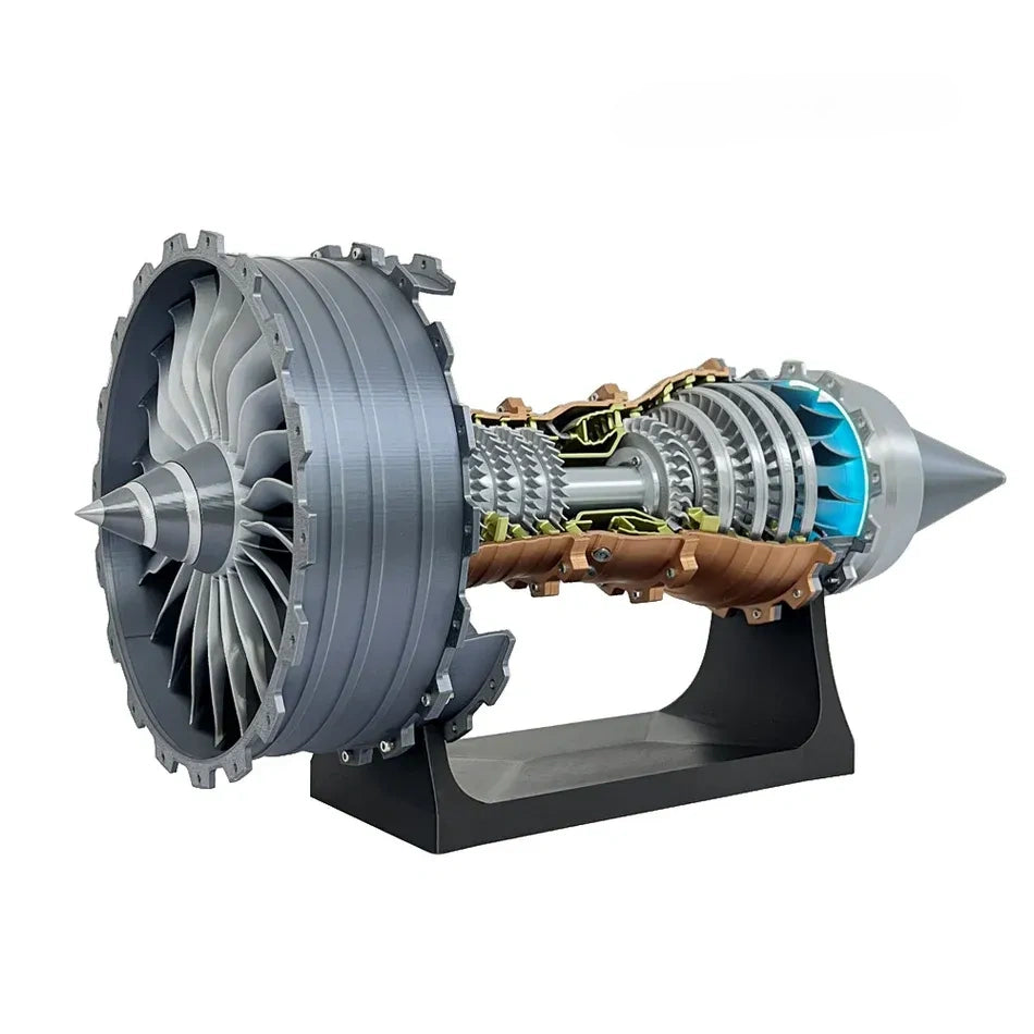 Electric Jet Engine Model – Realistic Turbine Simulation | DIY STEM Kit tr990