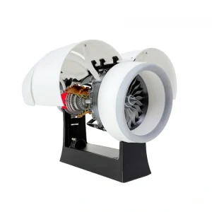 Small size (35cm/13in) Rolls Royce Trent 900 turbofan engine model